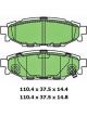 Protex Blue Brake Pads