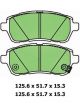 Protex Blue Brake Pads