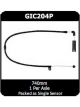 Protex Brake Pad Wear Sensor