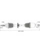 Protex CV Driveshaft