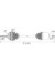 Protex CV Driveshaft
