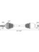 Protex CV Driveshaft