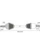 Protex CV Driveshaft