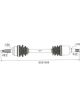 Protex CV Driveshaft