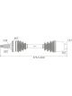Protex CV Driveshaft