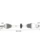 Protex CV Driveshaft