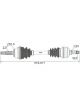 Protex CV Driveshaft
