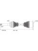 Protex CV Driveshaft