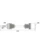 Protex CV Driveshaft