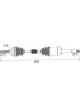Protex CV Driveshaft