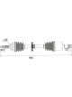 Protex CV Driveshaft
