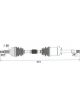 Protex CV Driveshaft