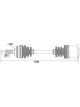 Protex CV Driveshaft