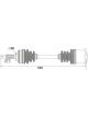 Protex CV Driveshaft