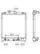 Protex Radiator Core Size 350x348x26