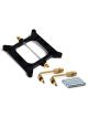 Nitrous Oxide Systems NOS Nitrous Plate, Aluminum, Black, Square Fla