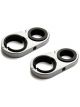 Nitrous Oxide Systems NOS Nitrous Bottle Bracket, Steel, Black Powde