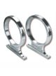 Nitrous Oxide Systems NOS Nitrous Bottle Brackets, Aluminum, Polishe