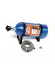 Nitrous Oxide Systems NOS Nitrous Bottle Kit; Incl. Electric Blue Fi