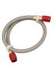 Nitrous Oxide Systems NOS Hose, Braided Stainless Steel, -4 An Femal