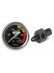 Nitrous Oxide Systems NOS Gauge;N2O, Black, 1-1/2 SS W/An4 Adapter