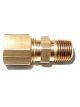 Nitrous Oxide Systems NOS Compression Fitting, Brass, Natural, 1/8 I