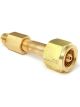 Nitrous Oxide Systems NOS Nitrous Bottle Nut, Steel, Nickel Plated,