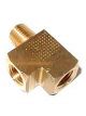 Nitrous Oxide Systems NOS Fitting, Brass Adapter Tee, 1/4 In. Npt Fe