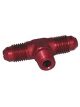 Nitrous Oxide Systems NOS Fitting, Flare To Pipe Tee, -4 An, -4 An,