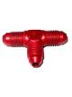 Nitrous Oxide Systems NOS Fitting, Flare To Flare Tee, -4 An Male Al