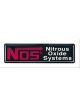 Nitrous Oxide Systems NOS Decal, Nos Nitrous Oxide Systems Logo, 2.7