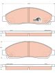 TRW Brake Pads