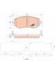 TRW Brake Pads