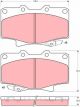 TRW Brake Pads