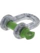 Hulk 4x4 D Shackle 6mm 500Kg Rating Stainless Steel Twin Pack