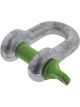 Hulk 4x4 D Shackle 10mm 1000Kg Rating Stainless Steel Single