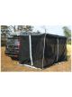 Hulk 4x4 Mosquito Mesh Black Nylon 2 X 2.5M Inc Storage Bag for HU3100