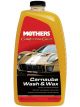 Mothers Car Wash & Wax Soap California Gold 1/2 gal Bottle