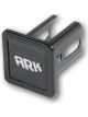ARK Hitch Receiver Cover Chrome Ark Logo - Spring Clip Secures Cover
