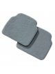 Carfit Carpet Car Mat Prestige Black 2pcs Rear Set