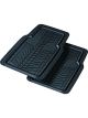 Carfit Rubber Car Mat Tread Black 2pcs Front