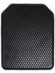 Carfit Black Rubber Tray Mat 55cm (H) x 45cm (W) Front