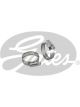 Gates Ideal 57 Series P/S Gen Purpose Band Hose Clamp 19-44mm Pack of 2
