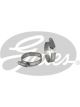 Gates Ideal 57 Series P/S Gen Purpose Band Hose Clamp 32-57mm Pack of 2