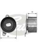 Gates Engine Timing Belt Tensioner Pulley