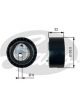 Gates Engine Timing Belt Tensioner Pulley