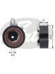 Gates Engine Timing Belt Tensioner Pulley