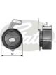Gates Engine Timing Belt Tensioner Pulley