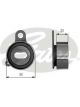 Gates Engine Timing Belt Tensioner Pulley