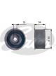 Gates Engine Timing Belt Tensioner Pulley